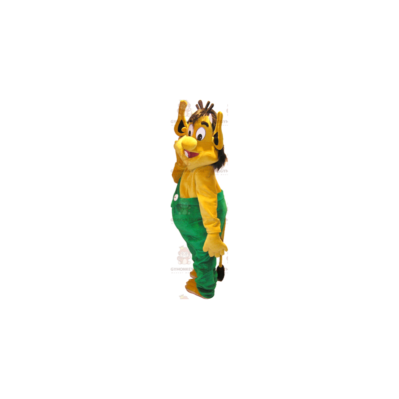 Costume da mascotte Ogre giallo BIGGYMONKEY™ - Biggymonkey.com Costume da mascotte Ogre giallo BIGGYMONKEY™ - Biggymonkey.com