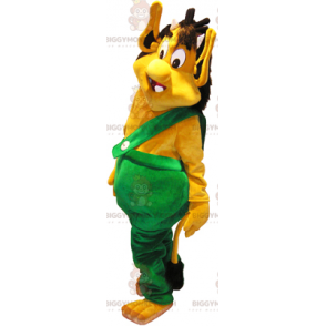 Yellow Ogre BIGGYMONKEY™ maskotkostyme - Monster maskot - BIGGYMONKEY_017204 - BiggyMonkey.com
