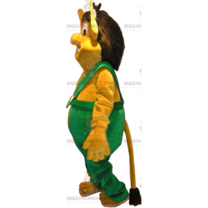 Yellow Ogre BIGGYMONKEY™ maskotkostyme - Monster maskot - BIGGYMONKEY_017204 - BiggyMonkey.com