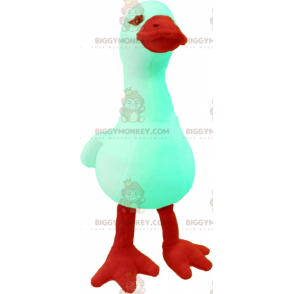 Majestic Goose BIGGYMONKEY™ maskotkostyme - Høns-maskot - Haner - Høner - BIGGYMONKEY_017207 - BiggyMonkey.com