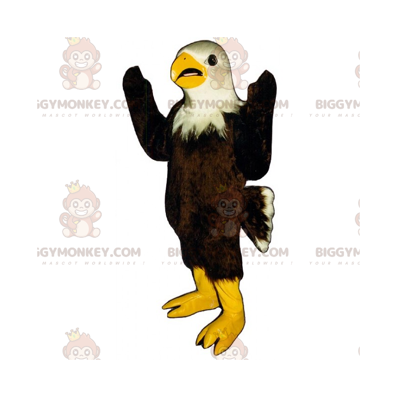 Disfraz de mascota Bird BIGGYMONKEY™ - Águila Tamaño L (175-180 CM)