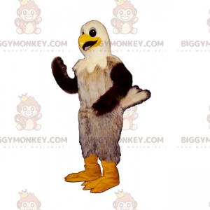 White Headed Bird BIGGYMONKEY™ Maskotdräkt - Fågelmaskot - BIGGYMONKEY_017216 - BiggyMonkey.com