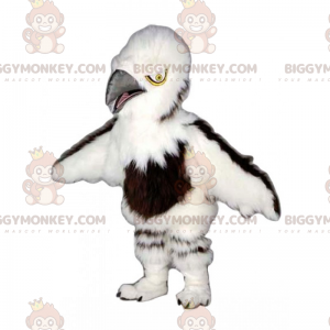 Weicher, pelziger Vogel BIGGYMONKEY™ Maskottchen-Kostüm -