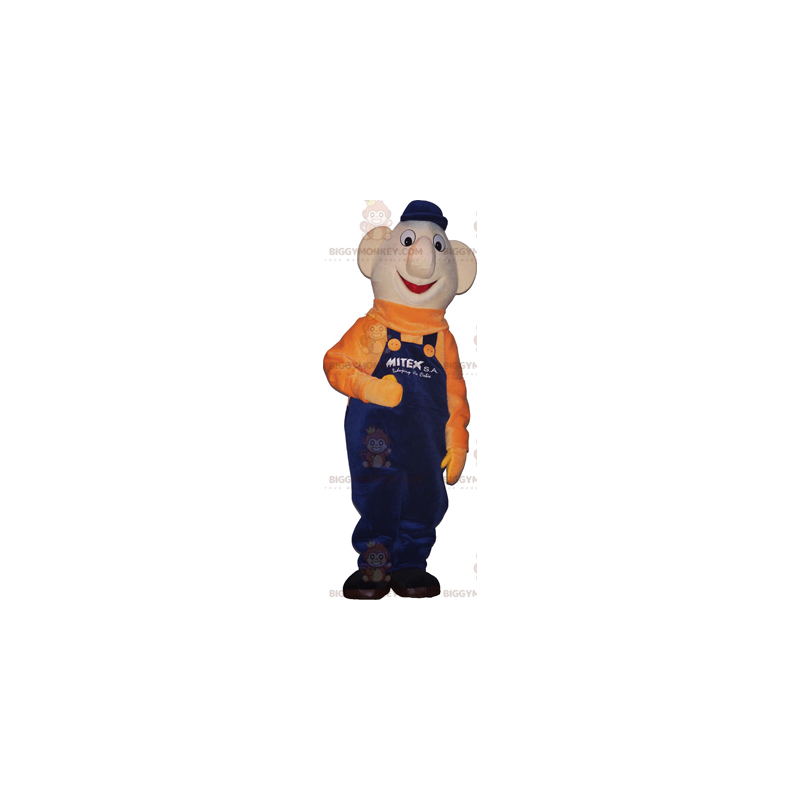 Costume de mascotte BIGGYMONKEY™ d'oiseau bicolore - Costume de mascotte BIGGYMONKEY™ d'oiseau bicolore -