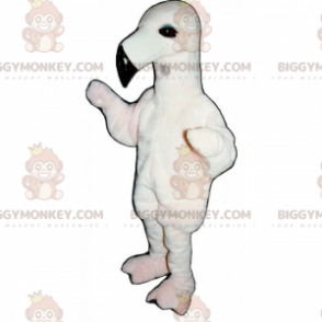 Kostium maskotki białego ptaka z długim dziobem BIGGYMONKEY™ - Maskotka ptak - BIGGYMONKEY_017233 - BiggyMonkey.com