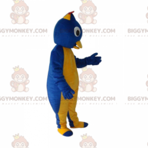 Gul och blå fågel BIGGYMONKEY™ maskotdräkt - Fågelmaskot - BIGGYMONKEY_017246 - BiggyMonkey.com