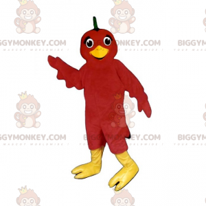 Disfraz de mascota BIGGYMONKEY™ de pájaro rojo - Biggymonkey.com