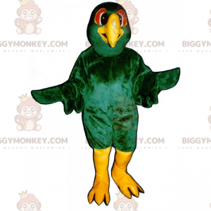 Grüner Vogel BIGGYMONKEY™ Maskottchen-Kostüm - Biggymonkey.com