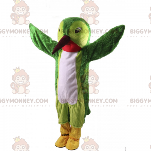 Grüner Kolibri BIGGYMONKEY™ Maskottchen-Kostüm - Biggymonkey.com