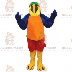 Bird BIGGYMONKEY™ maskottiasu - papukaija - Biggymonkey.com