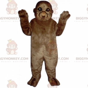 Στολή μασκότ Brown Sea Lion BIGGYMONKEY™ - Μασκότ φώκιας - BIGGYMONKEY_017270 - BiggyMonkey.com