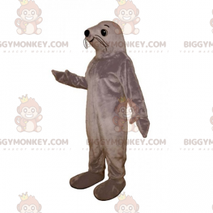 Costume da mascotte BIGGYMONKEY™ del leone marino sorridente -
