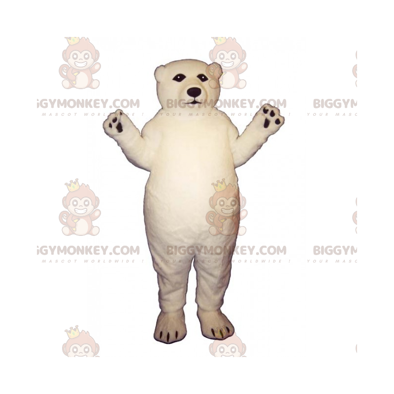 Costume da mascotte dell'orso polare BIGGYMONKEY™ - Costume da mascotte dell'orso polare BIGGYMONKEY™ -