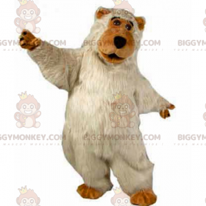 Μαλακή στολή μασκότ με μακρυμάλλη αρκούδα BIGGYMONKEY™ -