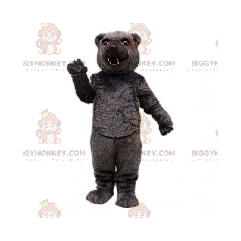 Black Haired Bear BIGGYMONKEY™ Mascot Costume – Biggymonkey.com Black Haired Bear BIGGYMONKEY™ Mascot Costume – Biggymonkey.com