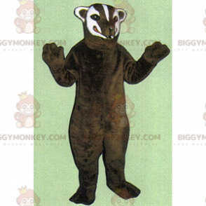 Fantasia de mascote de urso de cara branca BIGGYMONKEY™ –