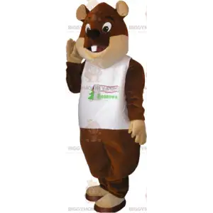 Karhun BIGGYMONKEY™ maskottiasu poliisin univormulla -