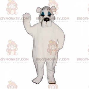Polar White Bear BIGGYMONKEY™ maskotkostume - Biggymonkey.com