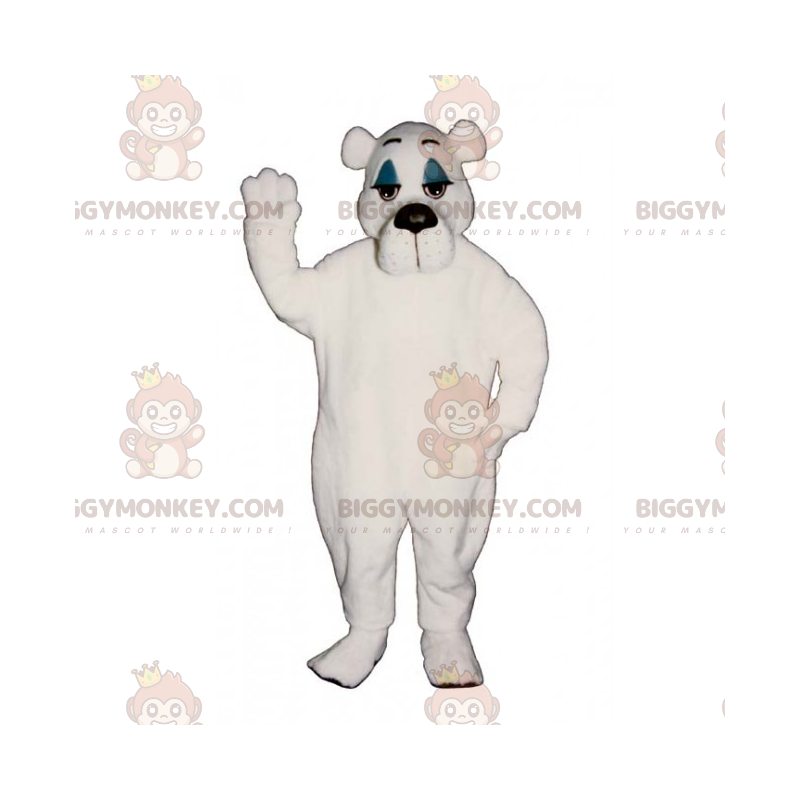 Disfraz de mascota de oso blanco polar BIGGYMONKEY™ - Disfraz de mascota de oso blanco polar BIGGYMONKEY™ -