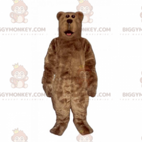 Disfraz de mascota BIGGYMONKEY™ de oso pardo con pelaje sedoso - Mascota oso - BIGGYMONKEY_017305 - BiggyMonkey.com