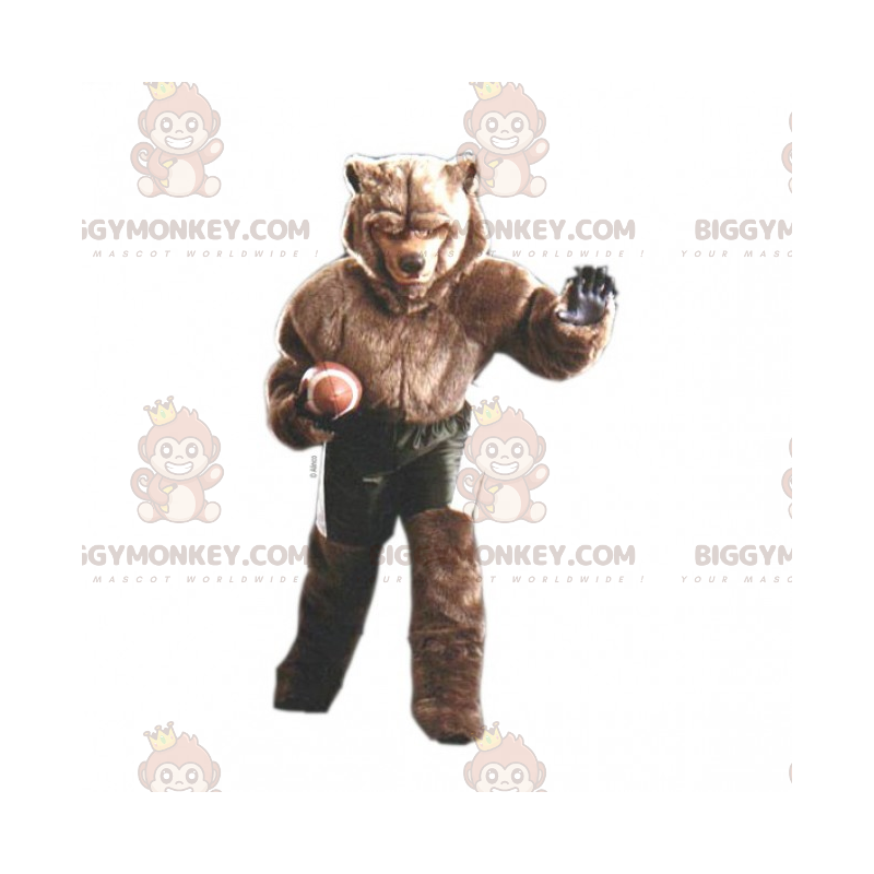 BIGGYMONKEY™ Costume da mascotte Orso bruno Completo da BIGGYMONKEY™ Costume da mascotte Orso bruno Completo da