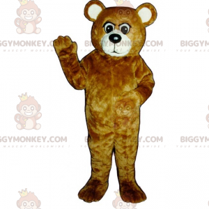 Brun og hvid bjørn BIGGYMONKEY™ maskotkostume - Biggymonkey.com