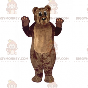 Woodland Bear BIGGYMONKEY™ maskotkostyme - Bjørn maskot - BIGGYMONKEY_017316 - BiggyMonkey.com