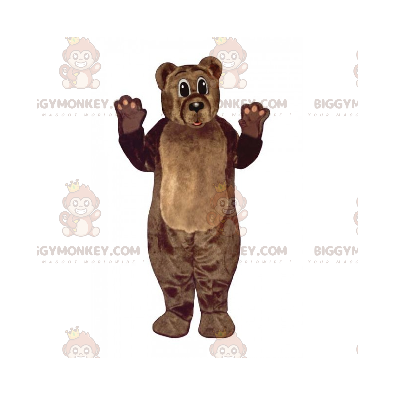 Woodland Bear BIGGYMONKEY™ maskotkostume - Bjørn maskot - BIGGYMONKEY_017316 - BiggyMonkey.com