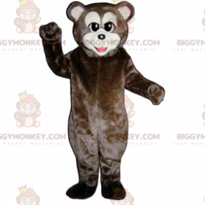  Costume da mascotte da orso bruno con muso bianco BIGGYMONKEY™ - Orso mascotte - BIGGYMONKEY_017327 - BiggyMonkey.com