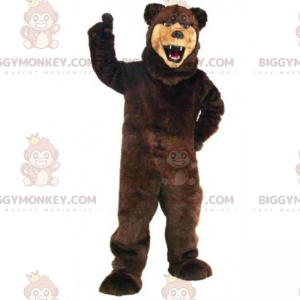 Beige Muzzle Bear BIGGYMONKEY™ Mascot Costume - Biggymonkey.com