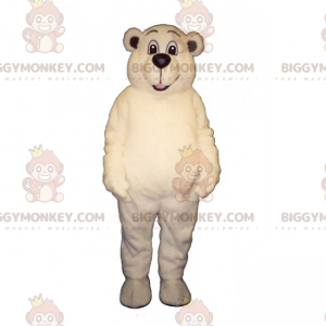 Hymyilevä jääkarhu BIGGYMONKEY™ maskottiasu - Biggymonkey.com