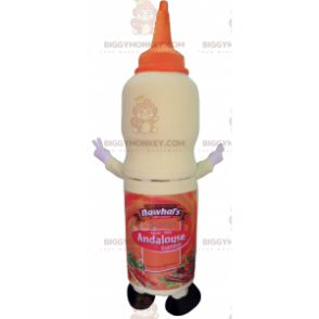 BIGGYMONKEY™ Big Pot of Snack Sauce Maskottchen Kostüm -