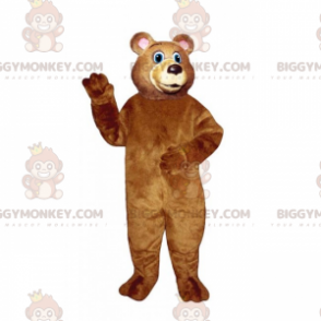 Στολή μασκότ BIGGYMONKEY™ Bear Bear Blue Bear - Μασκότ αρκούδας - BIGGYMONKEY_017356 - BiggyMonkey.com