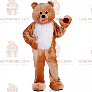 BIGGYMONKEY™ Tummy Tummy Bear maskottiasu - Karhun maskotti - BIGGYMONKEY_017357 - BiggyMonkey.com