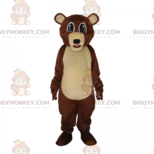 Disfraz de mascota Big Eyed Bear BIGGYMONKEY™ - Mascota oso - BIGGYMONKEY_017358 - BiggyMonkey.com