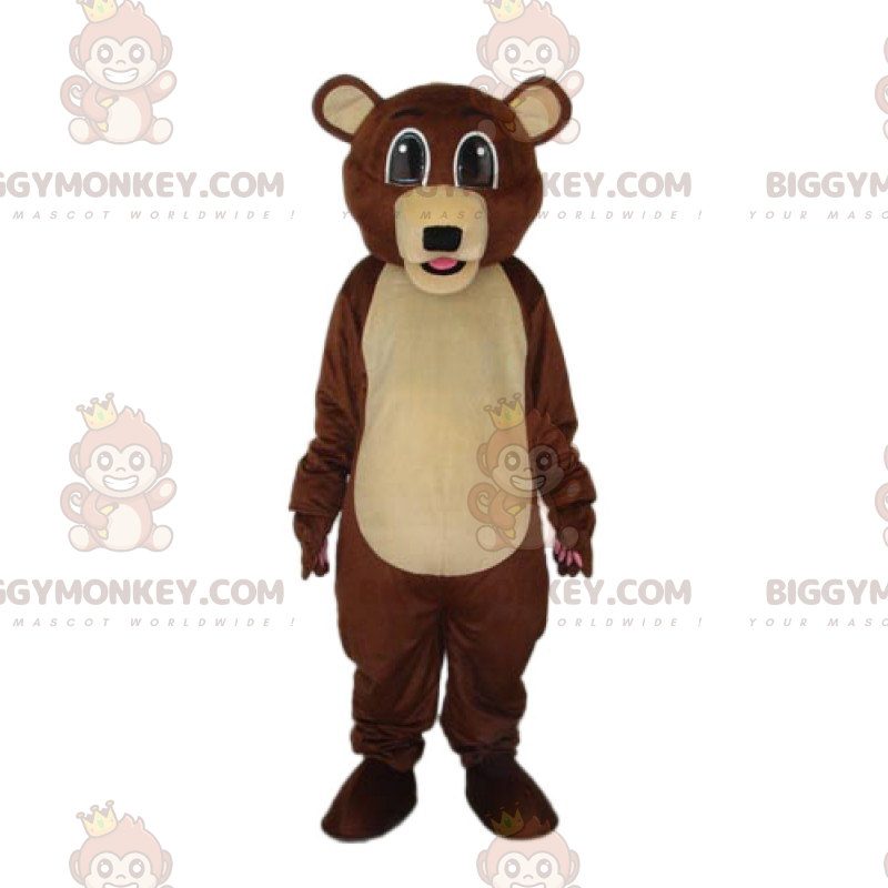 Kostým maskota Big Eyed Bear BIGGYMONKEY™ - Maskot medvěda - BIGGYMONKEY_017358 - BiggyMonkey.com