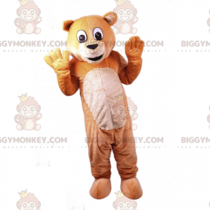 Fantasia de mascote de filhote bege BIGGYMONKEY™ –