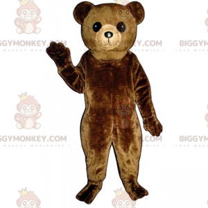 Big Head Brown Bear Cub BIGGYMONKEY™ Maskottchen-Kostüm -