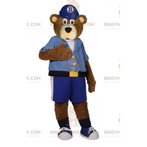 Fantasia de mascote de urso bermuda BIGGYMONKEY™ –