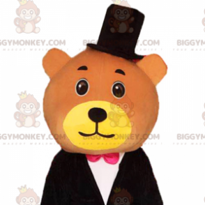 Kostým s usměvavým mládětem medvěda hnědého BIGGYMONKEY™ –