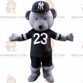 Kostým maskota medvěda BIGGYMONKEY™ v oblečení Yankees Players - Maskot medvěda - BIGGYMONKEY_017390 - BiggyMonkey.com