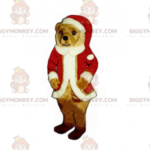 BIGGYMONKEY™ Santa Bear Bear Mascot Costume - Biggymonkey.com