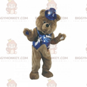 Magician Cub BIGGYMONKEY™ maskotkostume - Bjørn maskot - BIGGYMONKEY_017397 - BiggyMonkey.com