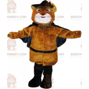 Στολή μασκότ BIGGYMONKEY™ Puss in Boots με Κάπα -