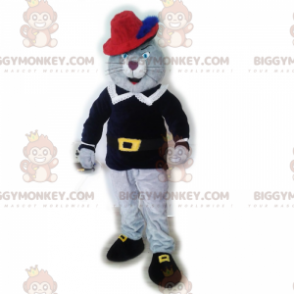 Gray Puss in Boots BIGGYMONKEY™ Mascot Costume - Cat mascots - BIGGYMONKEY_017414 - BiggyMonkey.com