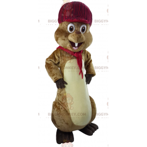 Roztomilý kostým maskota hnědého Hromnice BIGGYMONKEY™ –