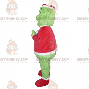 Grinch BIGGYMONKEY™ Mascot Costume Christmas Outfit -