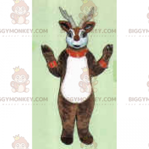Holiday Season BIGGYMONKEY™ Mascot Costume - Reindeer -