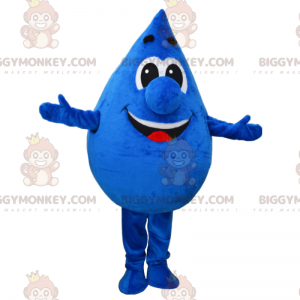 BIGGYMONKEY™ Smiling Water Drop Mascot Costume - Biggymonkey.com