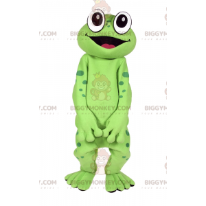 Costume de mascotte BIGGYMONKEY™ grenouille aux grand yeux et